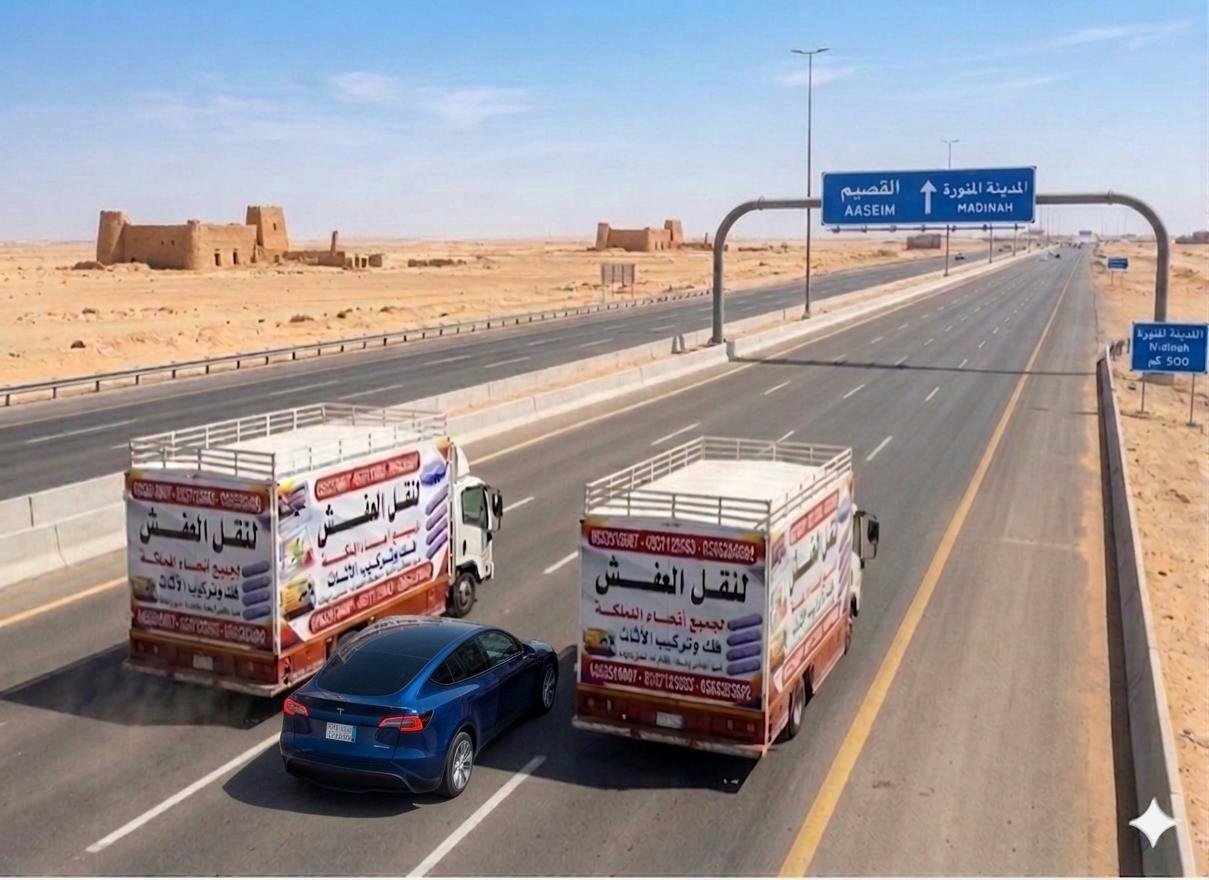 نقل أثاث مع التحميل والتنزيل